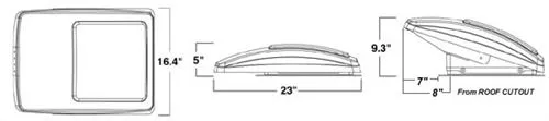 MAXX FAN - WHITE 23-4008